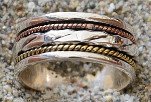 Anello Argento, Rame e Bronzo