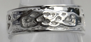 Anello in Argento lavorato