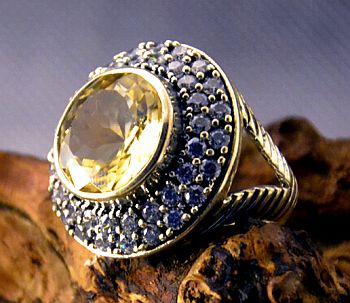 Anello Pietra preziosa