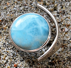 Anello Argento e Amazzonite