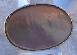 Anello Argento e Madreperla delle Filippine 