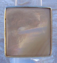 Anello Argento e Madreperla delle Filippine 