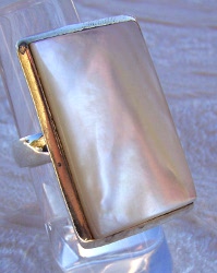 Anello in Argento e Madreperla