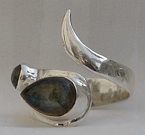 Anello in Argento e Labradorite 