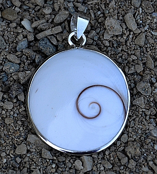  Ciondolo in Argento e Occhio di S.Lucia