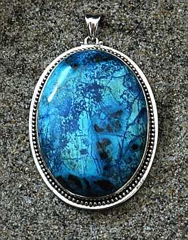 Ciondolo Argento e Azzurrite