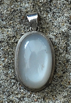 Ciondolo Argento e Pietra di Luna