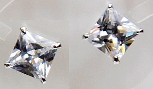  Orecchini in Argento e Diamantini di Herkimer